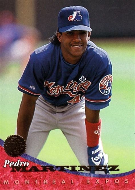 Pedro Martinez Montreal Expos 1994 Donruss Major League Baseball