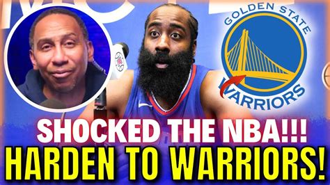 SURPRISE IN THE NBA JAMES HARDEN IS NOW A WARRIOR CHECK THE IMPACT