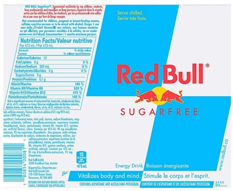 Red Bull Sugar Free Energy Drink Sugar Free Energy Drinks Energy