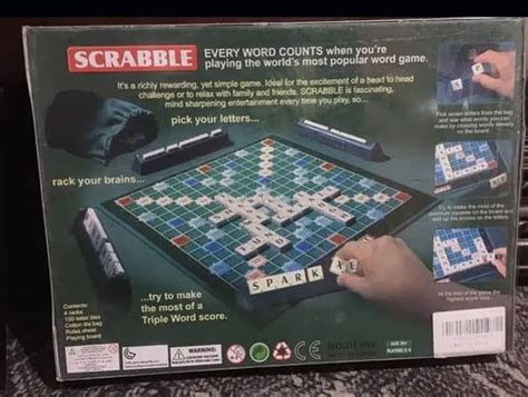 Scrabble Original Board Game Imported Kids Accessories 1063670887