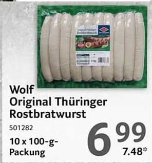 Original Th Ringer Rostbratwurst Angebot Bei Selgros Prospekte De