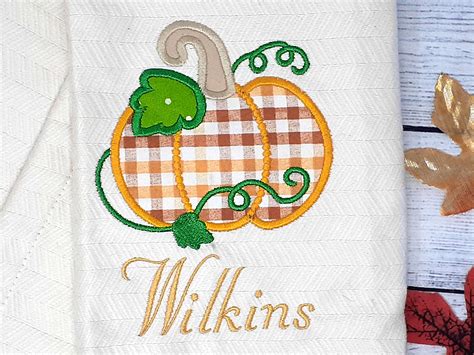 Fall Kitchen Hand Towel Pumpkin Dish Towel Housewarming - Etsy