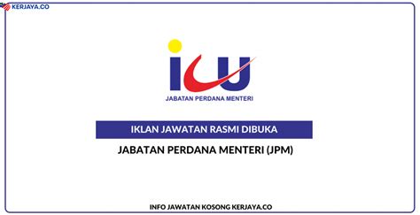 Jawatan Kosong Terkini Pejabat Pembangunan Negeri Wilayah Persekutuan