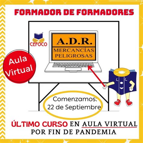 Formador De Formadores Mercanc As Peligrosas Online Cefoco Centro