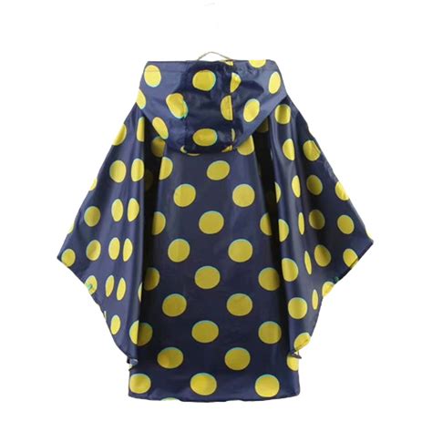 Polka Dots Rain Ponchos Printed Rain Ponchos Septrainbow