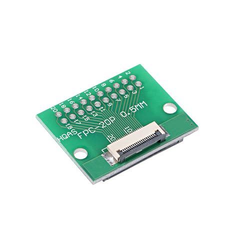 Uxcell FFC FPC 20 Pin 0 5mm Pitch To DIP 1 0mm PCB Converter Board