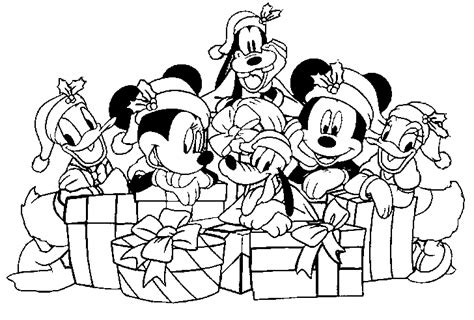 Disney Navidad Para Colorear