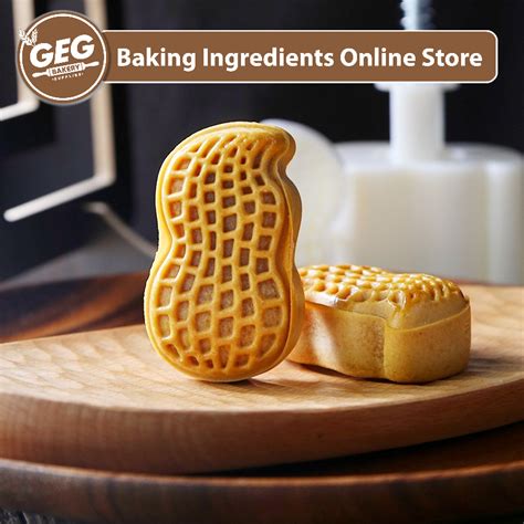 Geg G G G G G Peanut Mooncake Mould Rabbit Mooncake Mould