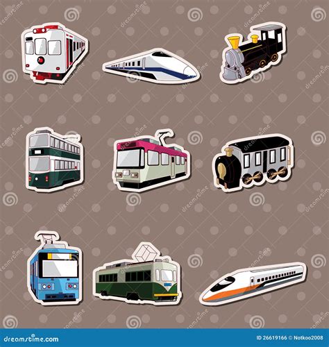 Train Stickers Royalty Free Stock Image Image 26619166