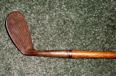 Wood Shaft Golf Club Macgregor Go Sum Mashie Niblick 6 Iron Etsy