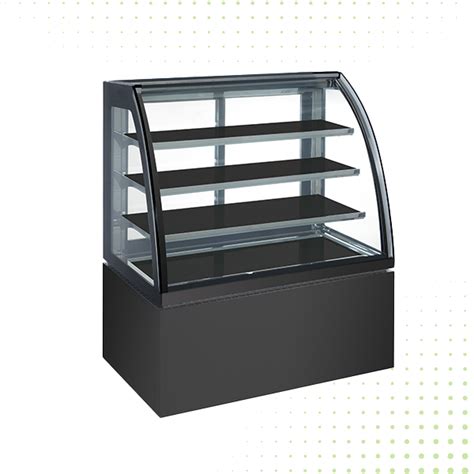 Glass Display Refrigerator 425lt From Piokit Black