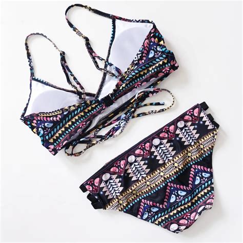 Sexy Bandage Aztec Bikini Bikini Made