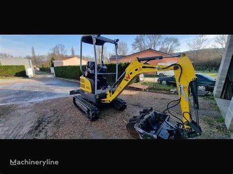 Wacker Neuson EZ17 Mini Excavator For Sale France Neuville Saint Amand