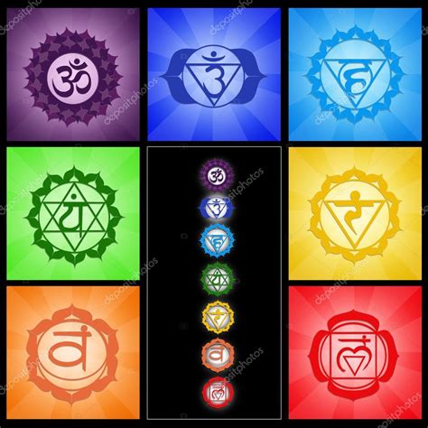 Seven chakras collage Stock Photo by ©adrenalina 65518221