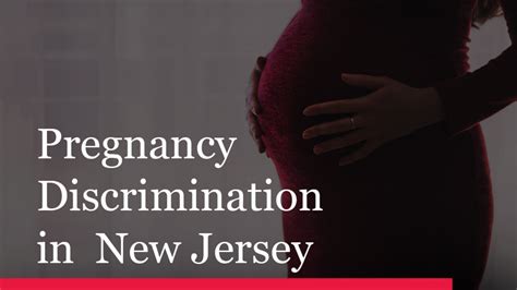 Pregnancy Discrimination In New Jersey Hamilton Law Firm Pc