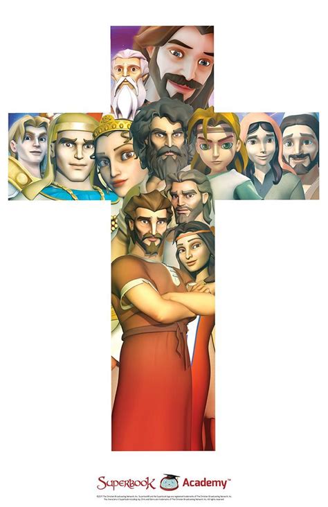 The Cross Poster Superbook Bible Posters Christian Posters