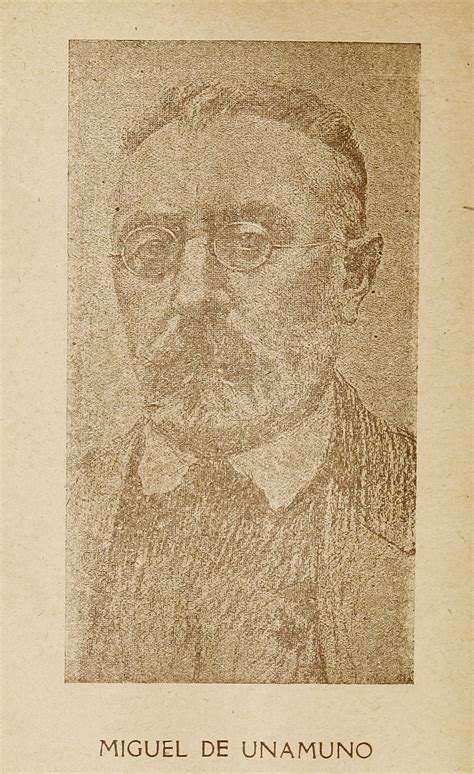 Miguel De Unamuno Hacia 1912 Memoria Chilena Biblioteca Nacional De