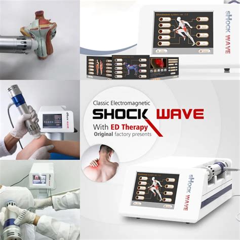 Physical Therapy System Acoustic Shock Wave Extracorporeal Shockwave Therapy Machine Pain Relief