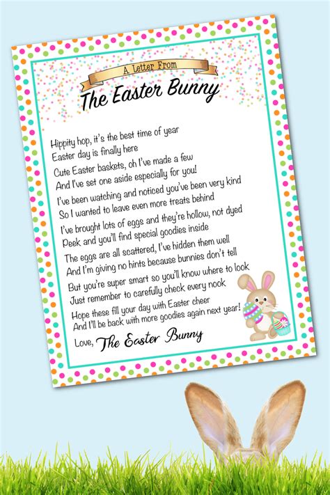 Free Printable Letters From The Easter Bunny Printable Word Searches