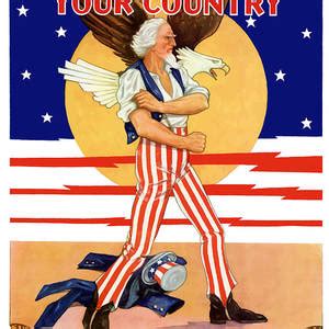 Uncle Sam Buy War Bonds Painting By War Is Hell Store Fine Art America