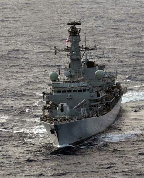 Hms Cumberland F 85 Type 22 Broadsword Class Guided Missile Frigate