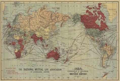 Map of the British Empire, 1930 - Framed Print - History Guild