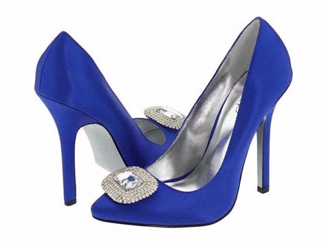 Zapatillas En Color Azul Foro Moda Nupcial Bodas Mx