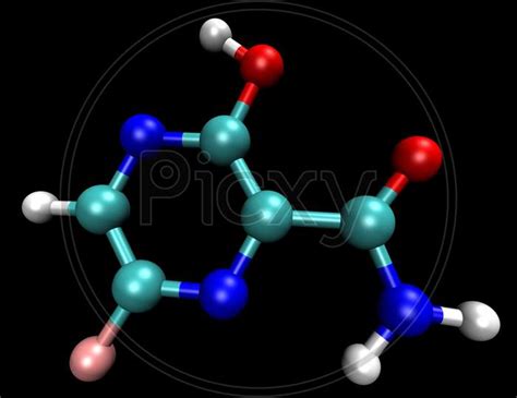 Image Of 3D Structure Of Antiviral Lopinavir Active Against The Covid