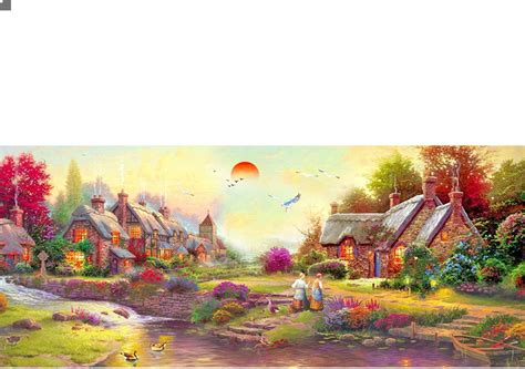 Dcidbei Peinture Diamant Paysage Rural X Cm Int Rieur X Cm