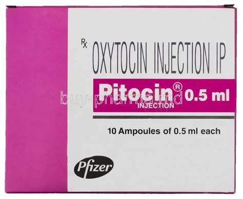 Oxytocin 5 IU Pitocin 0 5ml Exporter Supplier Distributor