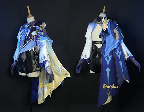 Genshin Impact Eula Cosplay Costume Eula Dress Wig And Shoes Etsy