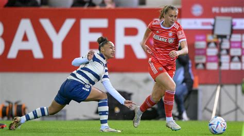 Bayern Frauen Mit Kantersieg Zuhause Gegen Msv Duisburg Zur