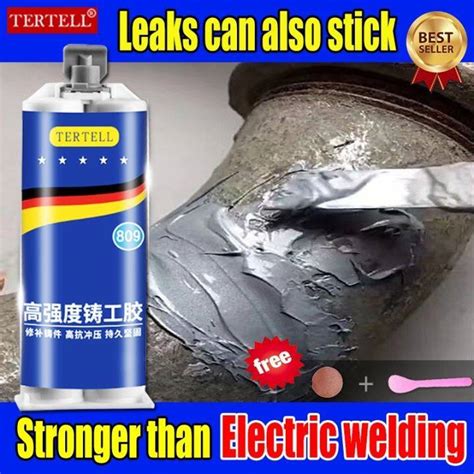 【livehom】tertell Metal Glue Epoxy Steel For Metal 100g Ab Strong Soldering Any Tube Can Be