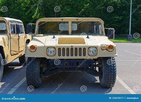 US Army Humvee In Potsdam New York USA Editorial Photography Image