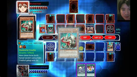 Yugioh Wei Er Drache Mit Eiskaltem Blick Deck Youtube