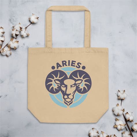 Artistic Style Aries Eco Tote Bag Zodiac Look