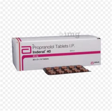 Propranolol 40mg Inderal 40 Mg Tablet At ₹ 300stripe In Faridabad