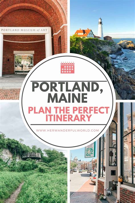 The Perfect 3 Day Portland, Maine Itinerary | Her Wanderful World