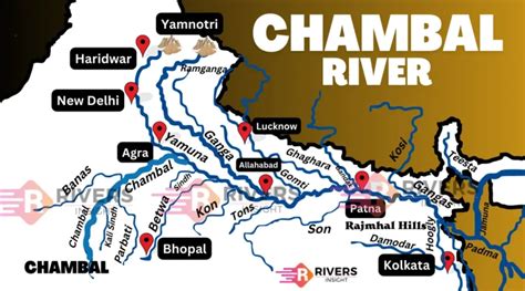 Chambal River of India: Map & Origin - Rivers Insight