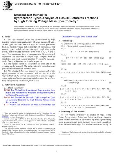 Astm D Standard Test Method For Hydrocarbon Types Hot Sex Picture