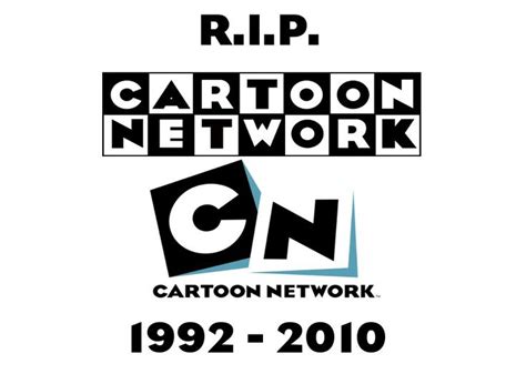 the cartoon network logo is shown in black and white