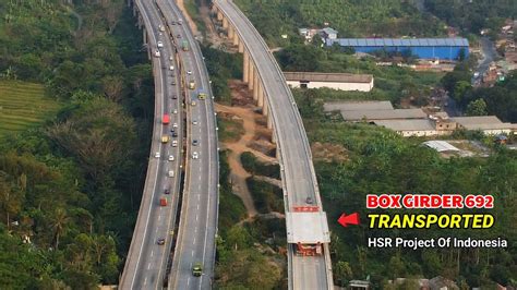 Percepatan Pemasangan Box Girder Proyek Kereta Cepat Jakarta Bandung