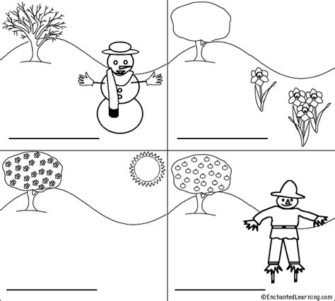 Free Coloring Pages Of Seasons