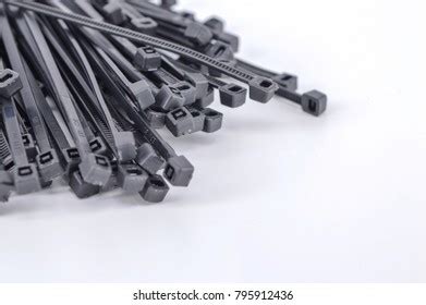 Black Cable Ties Isolated On White Stock Photo 795912436 | Shutterstock