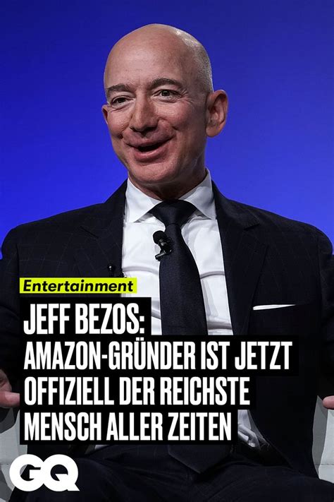 Jeff Bezos Amazon Gründer ist jetzt offiziell der reichste Mensch