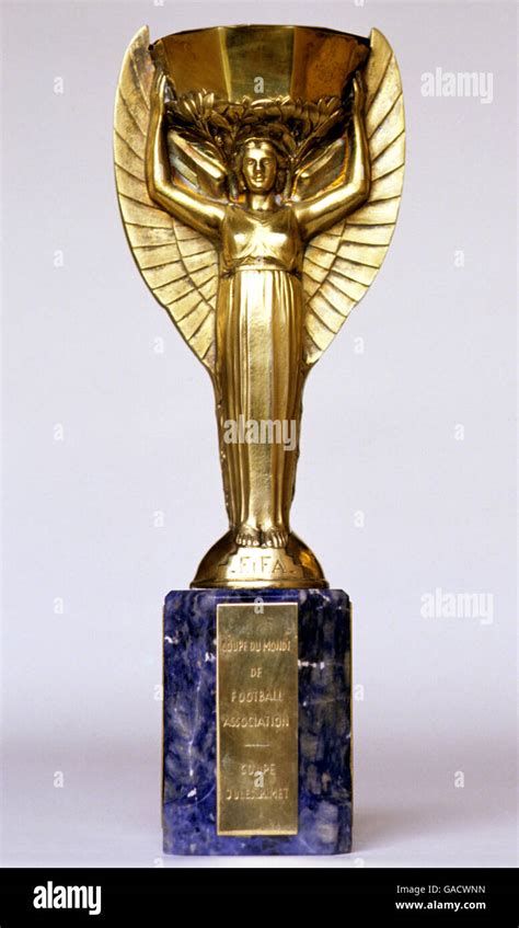 Soccer - World Cup - Jules Rimet Trophy Stock Photo - Alamy