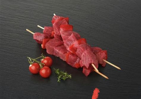 Brochette De Boeuf Nature Boucherie Rabel Tours