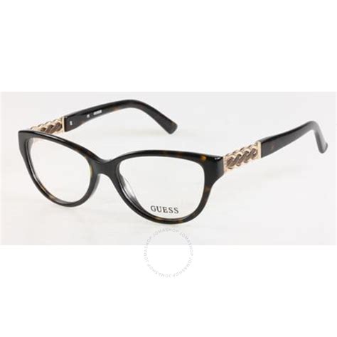 Guess Unisex Tortoise Round Eyeglass Frames Gu2381s3052 715583765481 Eyeglasses Jomashop