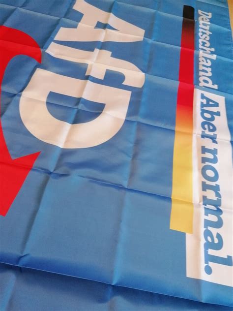 AFD Flagge 150x90 cm Alternative für Deutschland AfD Partei Fanartikel