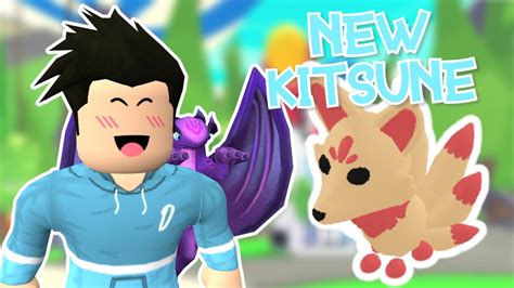 New Kitsune Pet Roblox Adopt Me Youtube